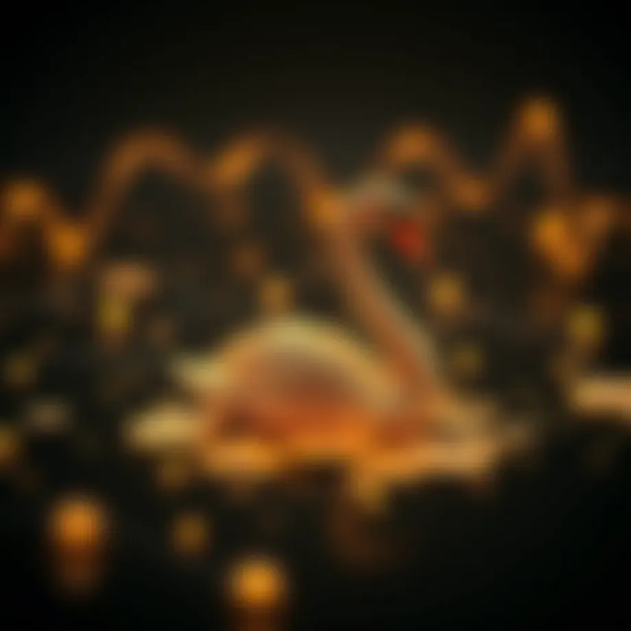 A conceptual illustration of Swan Finance and blockchain technology integration