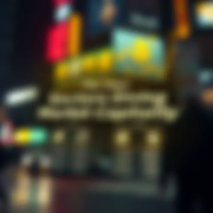 Infographic on the top sectors contributing to market capitalization