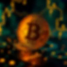 Conceptual representation of blockchain technology