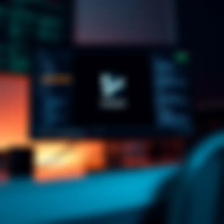 User interface of the Trezor software application on a computer screen