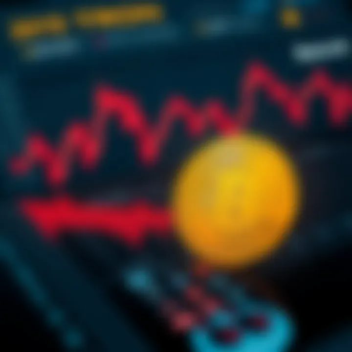 Chart comparing Tron with Bitcoin during delisting events