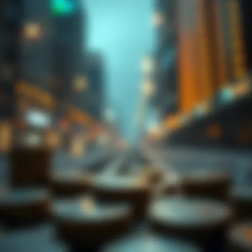 Conceptual representation of decentralized finance